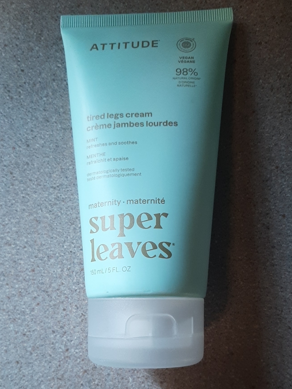 ATTITUDE Tired Legs Cream Maternity Super Leaves Mint 150ml
